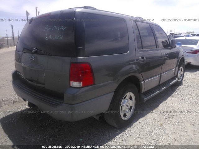 1FMPU16W03LB17449 - 2003 FORD EXPEDITION XLT GRAY photo 4