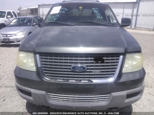 1FMPU16W03LB17449 - 2003 FORD EXPEDITION XLT GRAY photo 6