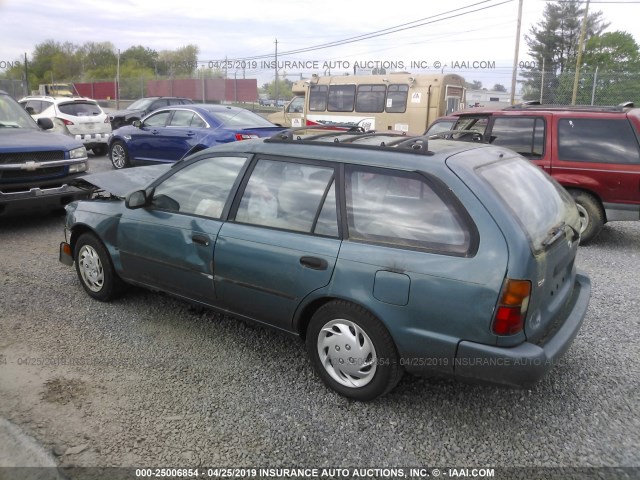 JT2EB02E6T0107544 - 1996 TOYOTA COROLLA DX GREEN photo 3