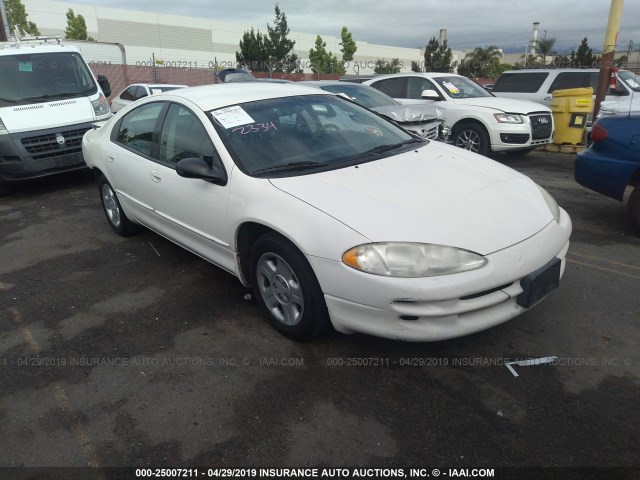 2B3HD46R42H124941 - 2002 DODGE INTREPID SE WHITE photo 1