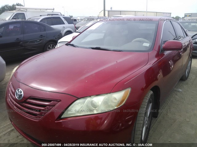 4T4BE46K68R035674 - 2008 TOYOTA CAMRY CE/LE/XLE/SE 红色 照片 2