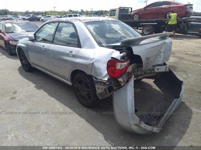 JF1GD66575H505332 - 2005 SUBARU IMPREZA RS PRO/VTD SILVER photo 3