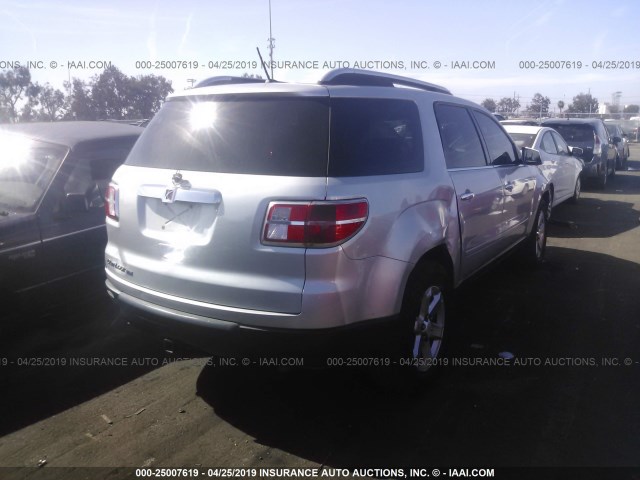 5GZER23DX9J204185 - 2009 SATURN OUTLOOK XR ვერცხლისფერი ფოტო 4