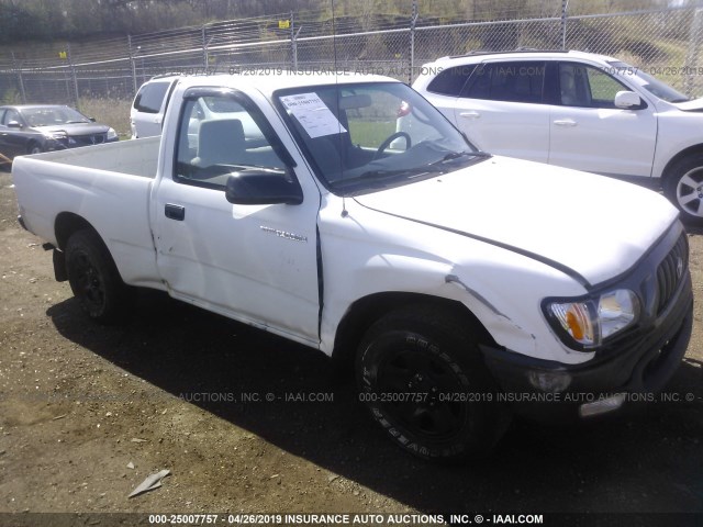 5TENL42N72Z084057 - 2002 TOYOTA TACOMA WHITE photo 1