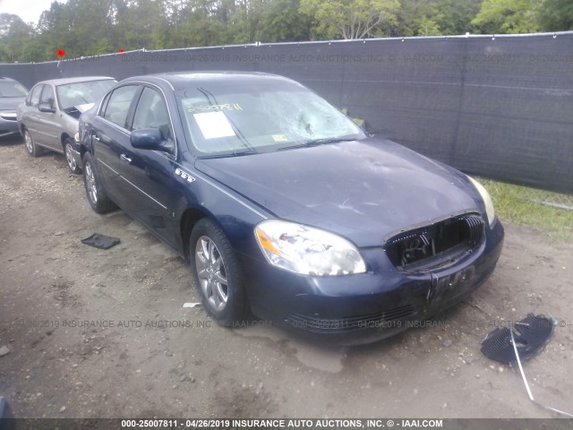 1G4HD57257U216646 - 2007 BUICK LUCERNE CXL Dark Blue photo 1