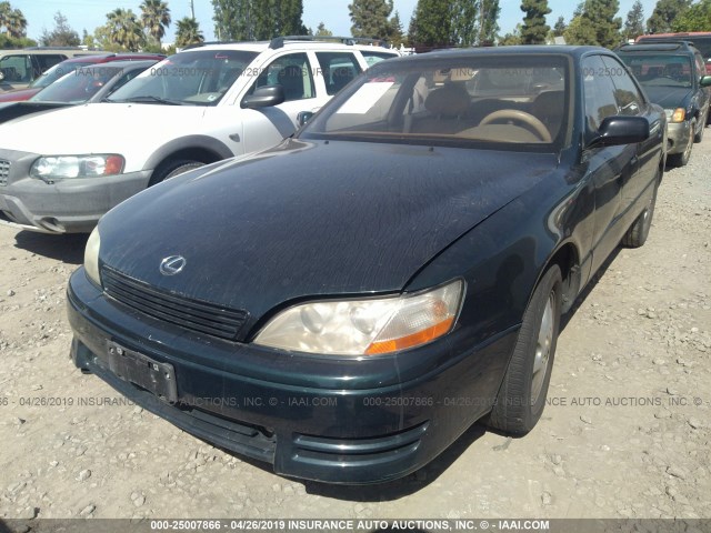 JT8GK13T8R0021498 - 1994 LEXUS ES 300 BEIGE photo 2