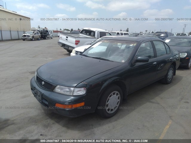 JN1CA21D3ST026183 - 1995 NISSAN MAXIMA GLE/GXE/SE BLACK photo 2