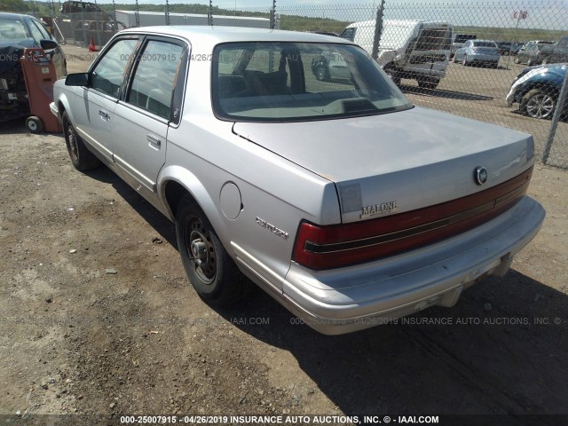 3G4AG55N7PS629626 - 1993 BUICK CENTURY SPECIAL SILVER photo 3