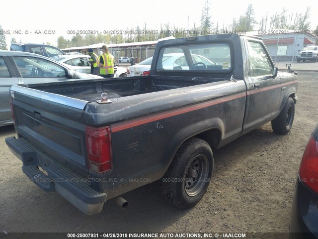 1FTCR10A3LUC07061 - 1990 FORD RANGER BLACK photo 4