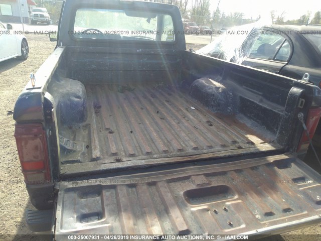 1FTCR10A3LUC07061 - 1990 FORD RANGER BLACK photo 8
