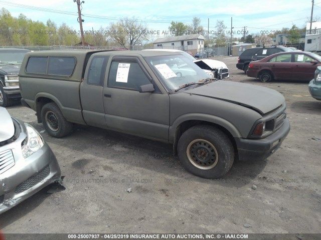 1GCDT19X7VK207270 - 1997 CHEVROLET S TRUCK S10 GREEN photo 1