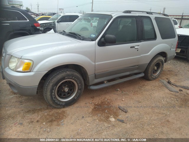 1FMYU60E31UC36296 - 2001 FORD EXPLORER SPORT SILVER photo 6