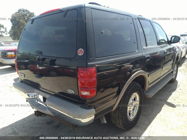 1FMPU18L5YLB17103 - 2000 FORD EXPEDITION EDDIE BAUER BLACK photo 4