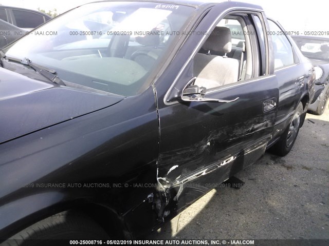 JT2BG22KXV0029357 - 1997 TOYOTA CAMRY LE/XLE BLACK photo 6