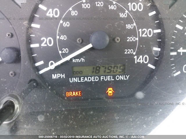 JT2BG22KXV0029357 - 1997 TOYOTA CAMRY LE/XLE BLACK photo 7