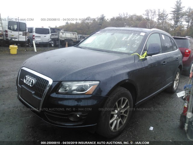 WA1LFAFP0BA072748 - 2011 AUDI Q5 PREMIUM PLUS BLUE photo 2