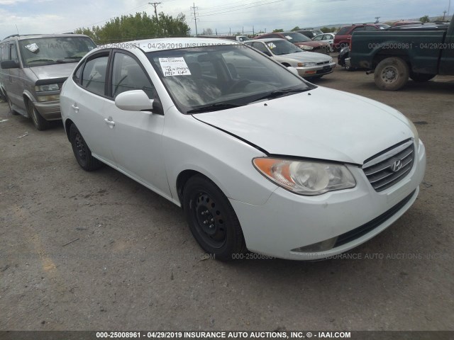 KMHDU46DX9U659356 - 2009 HYUNDAI ELANTRA GLS/SE WHITE photo 1