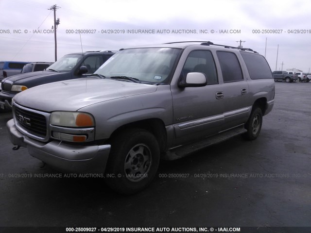 3GKEC16T81G237034 - 2001 GMC YUKON XL C1500 SILVER photo 2