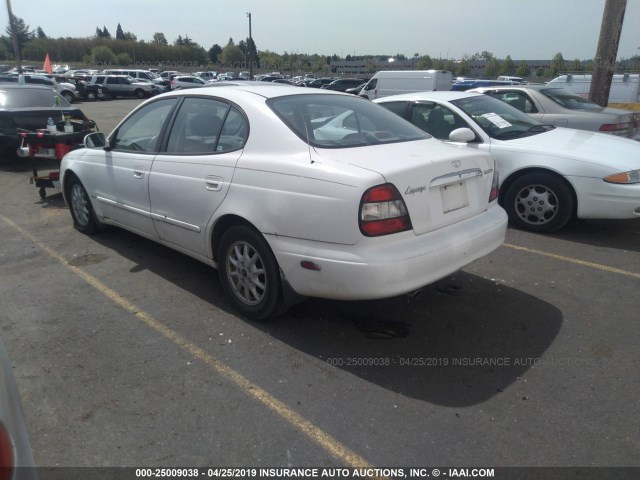 KLAVA69222B325211 - 2002 DAEWOO LEGANZA CDX WHITE photo 3