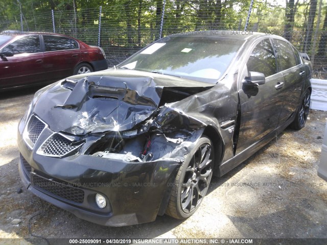 6G2EC57Y09L223227 - 2009 PONTIAC G8 GT BLACK photo 2