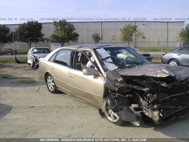 4T1BF28B01U134974 - 2001 TOYOTA AVALON XL/XLS TAN photo 1