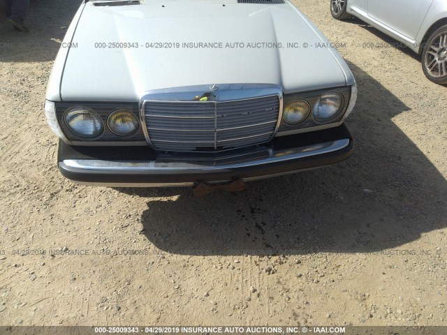 WDBAB23A0CB317248 - 1982 MERCEDES-BENZ 240 D SILVER photo 6