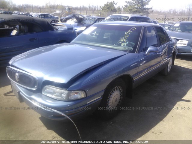 1G4HR52K1WH544047 - 1998 BUICK LESABRE LIMITED BLUE photo 2