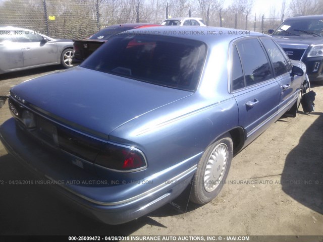 1G4HR52K1WH544047 - 1998 BUICK LESABRE LIMITED BLUE photo 4