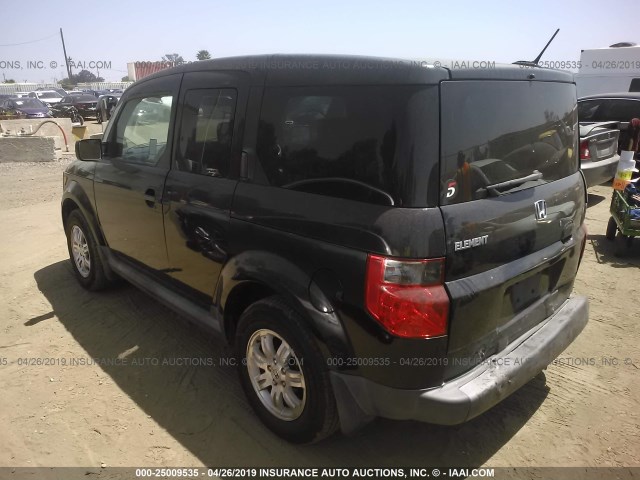 5J6YH18718L013802 - 2008 HONDA ELEMENT EX BLACK photo 3