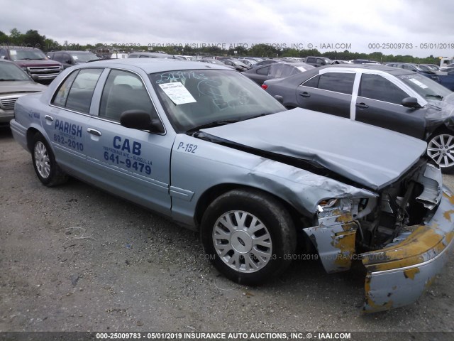 2FAFP74W34X155118 - 2004 FORD CROWN VICTORIA LX BLUE photo 1