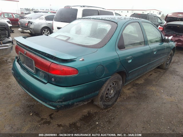 1MELM6531TK608320 - 1996 MERCURY MYSTIQUE GS/SPREE GREEN photo 4