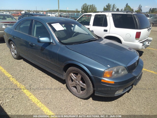 1LNHM87A02Y627947 - 2002 LINCOLN LS BLUE photo 1