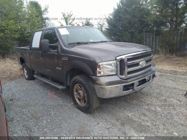 1FTWW31P45EC86886 - 2005 FORD F350 SRW SUPER DUTY GRAY photo 1