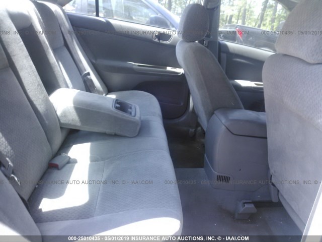 4T1BE32K12U590663 - 2002 TOYOTA CAMRY LE/XLE/SE GRAY photo 8