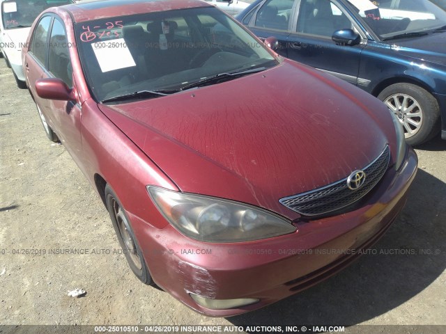 4T1BE32K44U337064 - 2004 TOYOTA CAMRY LE/XLE/SE RED photo 6