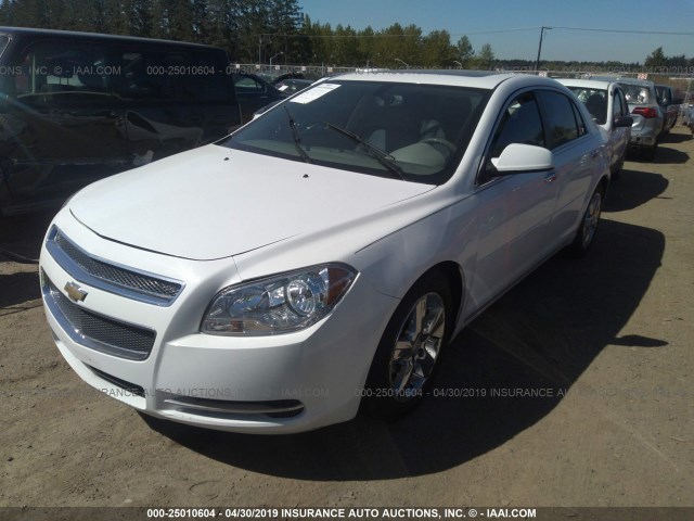 1G1ZD5EU0CF150902 - 2012 CHEVROLET MALIBU 2LT WHITE photo 2