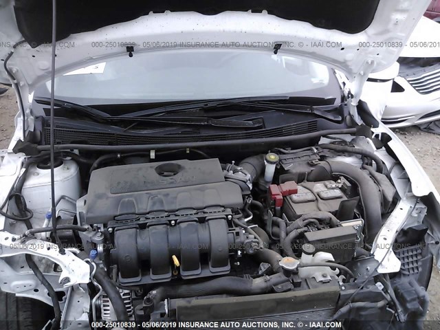 3N1AB7APXGY270617 - 2016 NISSAN SENTRA S/SV/SR/SL 白色 照片 10