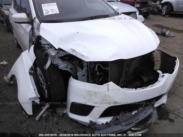 3N1AB7APXGY270617 - 2016 NISSAN SENTRA S/SV/SR/SL 白色 照片 6