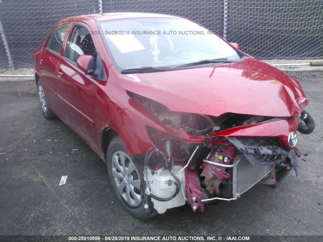 5YFBU4EE9DP100053 - 2013 TOYOTA COROLLA S/LE RED photo 1
