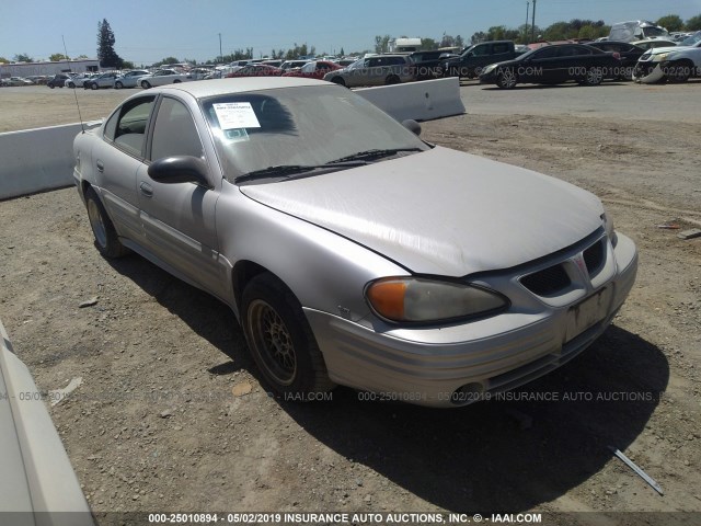 1G2NF52E92C265869 - 2002 PONTIAC GRAND AM SE1 SILVER photo 1