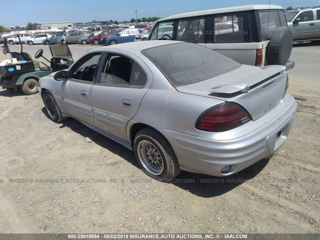 1G2NF52E92C265869 - 2002 PONTIAC GRAND AM SE1 SILVER photo 3