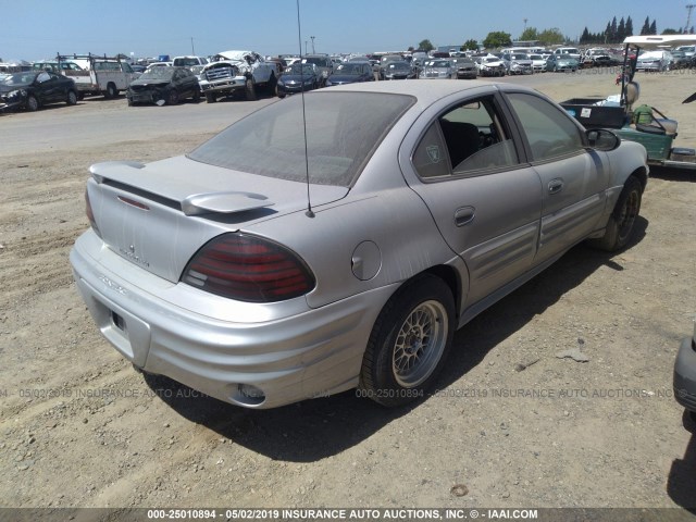 1G2NF52E92C265869 - 2002 PONTIAC GRAND AM SE1 SILVER photo 4