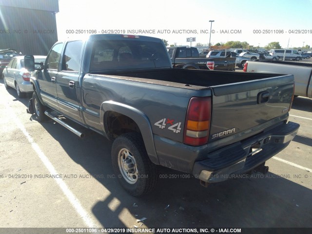 1GTHK23D97F138330 - 2007 GMC SIERRA Light Blue photo 3