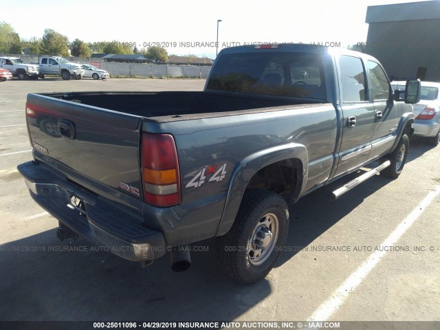 1GTHK23D97F138330 - 2007 GMC SIERRA Light Blue photo 4