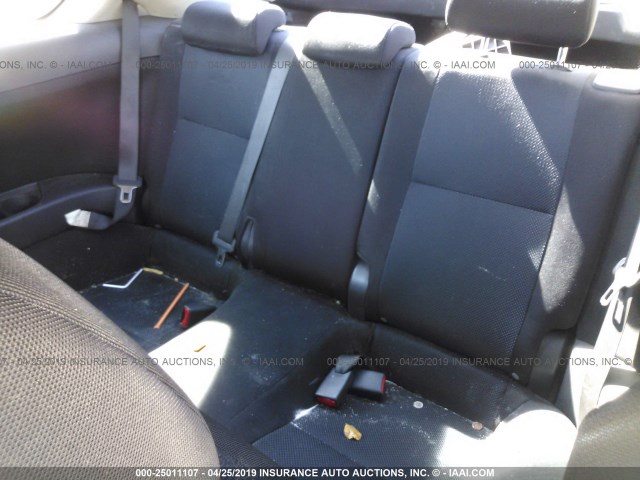 JTKDE167590299309 - 2009 TOYOTA SCION TC SILVER photo 8