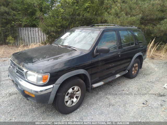 JN8AR05Y0WW248994 - 1998 NISSAN PATHFINDER LE/SE/XE BLACK photo 2