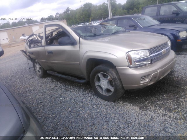 1GNDS13S362353223 - 2006 CHEVROLET TRAILBLAZER LS/LT GOLD photo 1