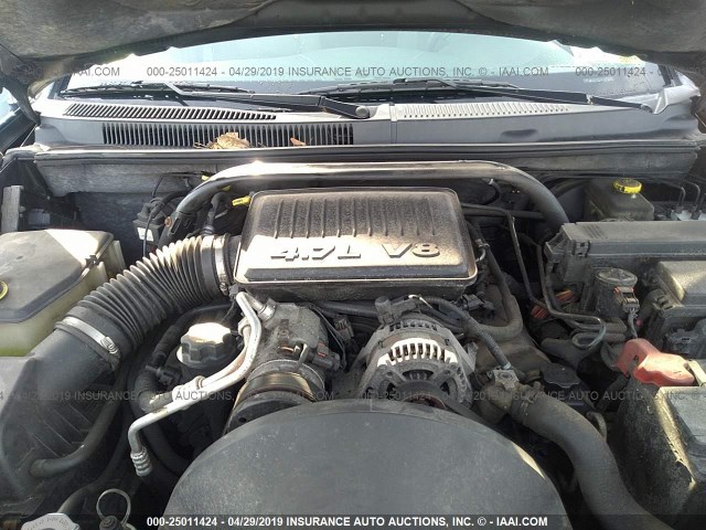 1J4HR48N25C536190 - 2005 JEEP GRAND CHEROKEE LAREDO/COLUMBIA/FREEDOM 黑色 照片 10