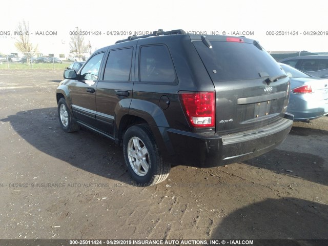 1J4HR48N25C536190 - 2005 JEEP GRAND CHEROKEE LAREDO/COLUMBIA/FREEDOM 黑色 照片 3
