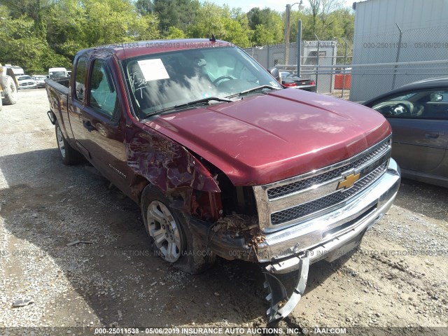 1GCRKSEAXDZ243251 - 2013 CHEVROLET SILVERADO K1500 LT BURGUNDY photo 6